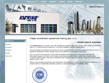 Tablet Screenshot of katring.cz